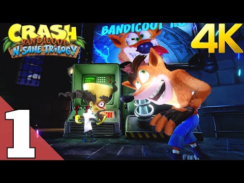Crash Bandicoot: N-Sane Trilogy (PS5) Part 1 Gameplay Walkthrough