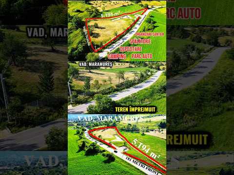 VIDEO | Teren 5.194 m² | 181 metri front la strada Principala (DJ 182C) | Servicii — Video