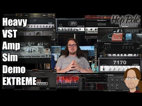 Heavy Virtual Amp Comparison EXTREME - 15 VST Amps plus 2 real amps!