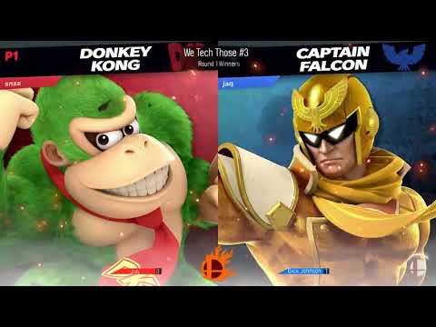 We Tech Those #3 Jaq (Palutena, Donkey Kong) vs Dick Johnson (Captain Falcon)
