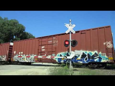 UP 7908 North MNPSS Elephant Style Lashup North Kasper Siding (7-25-2021)