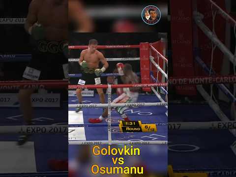 Gennadiy Golovkin vs Adama Osumanu #shorts #boxinglegends #golovkin #osumanu
