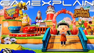 2 New Animal Crossing New Horizons Ads Showcase AMAZING Towns (Theme Park, Creepy Mansion & Boxing!)