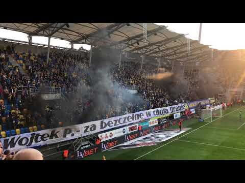ARKA GDYNIA- Lechia Gdańsk /4K/ Racowisko I Kibicowanie 13.4.18