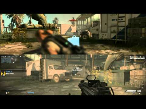 Call of Duty Ghosts - Smoke vs Tracker/Thermal sights blind test