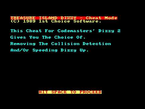 Treasure Island Dizzy Cheat