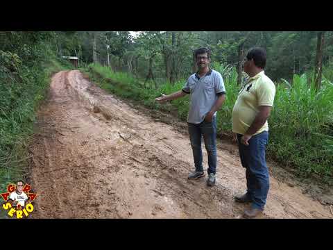 Chuva acabou com a Estrada do Arnaldo Maria no Bairro dos Padeiros