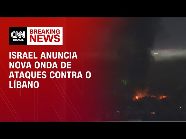 Guerra no Oriente Médio: Bombardeios de Israel atingem o Líbano | CNN 360º