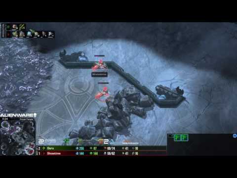 WCS - Guru vs ShowTime - g4- Starcraft 2 HD Polski komentarz