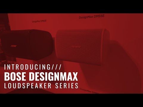 Ролик-презентация систем Bose DesignMax