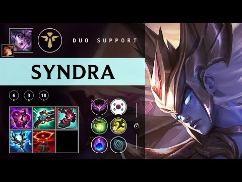 Syndra Support vs Brand - KR Master Patch 25.24