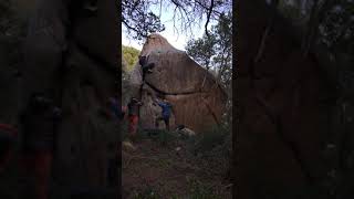 Video thumbnail of El Resplandor, 7b. Can Bruguera