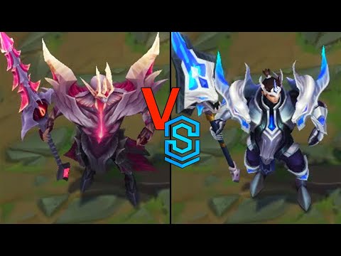 Prestige Visions of the Fallen Jarvan IV VS Worlds 2021 Jarvan IV