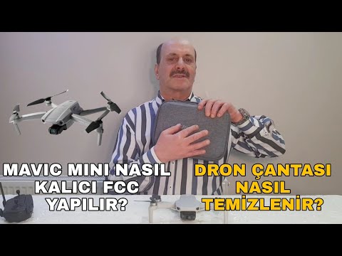 DJI MAVIC MINI KALICI FCC ❖ DRON ÇANTASI TEMİZLEME ✿ MAVIC PERMANENT FCC ✿ CLEAN BAG
