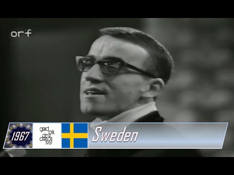 eurovision 1967 Sweden 🇸🇪 Osten Warnerbring - Som en dröm