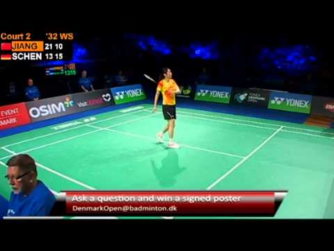 SF - WS (Court 2) - Juliane Schenk vs Jiang Yanjiao - 2012 Yonex Denmark Open