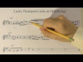 Sax Lesson 027 A Bebop Quiz! : Ornithology, Lucky Thompson's Solo