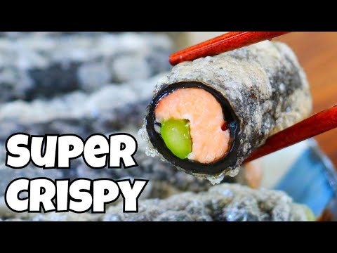 The Ultimate Guide to Crispy Seaweed Salmon Rolls!