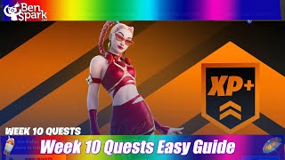 How To Complete All Week 10 Quests - Easy Location Guide - Fortnite Chapter 3 Season 3 Vibin'