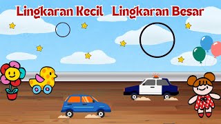 Download lagu Lingkaran Kecil Lingkaran Besar - Lagu Anak Indonesia Populer ( Video Lirik ) mp3