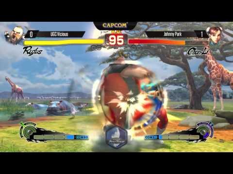 USFIV: UGC Vicious vs Johnny Park - SDCC2014 - Capcom Pro Tour Top 16