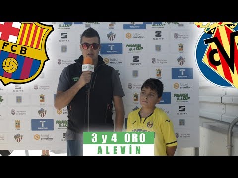 Post / FC Barcelona 4 - 1 Villarreal CF / Alevín / 3º Y 4º Puesto ORO