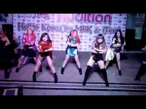 "4mini" cover "Whatcha Doin' Today" (4minute) @ audition "Hello! Korea by MBK & iTeen" #23