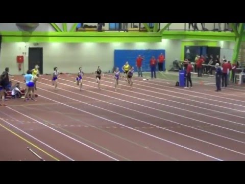 60m [Ž], KVALIFIKACIJE, II. skupina - Pojedinačno PH u dvorani za mlađe juniore i juniorke 2016