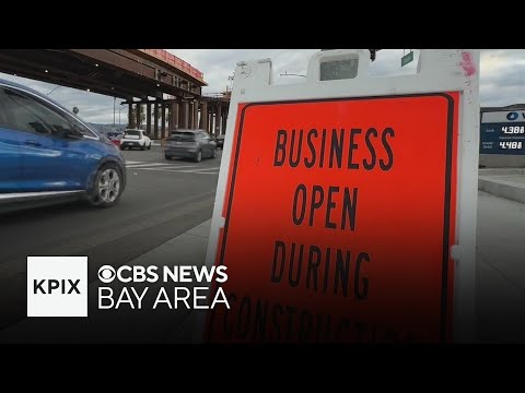 VTA light rail construction in East San Jose has businesses on ...