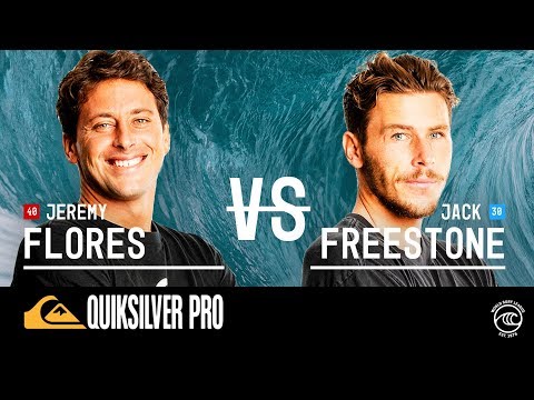 Jack Freestone vs. Jeremy Flores - Semifinals, Heat 1 - Quiksilver Pro France 2019