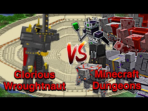 Ultimate Minecraft Battle: Wroughtnaut VS Dungeons