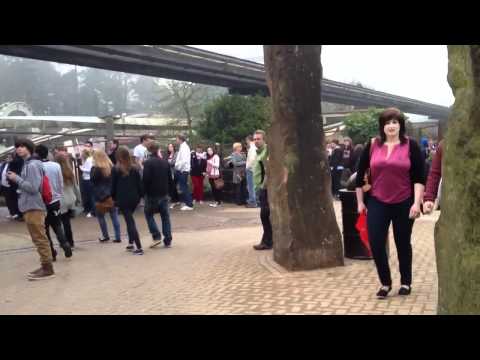 Nemesis: Sub-Terra Opening Day Queue Line