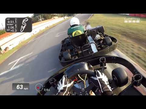 OsKarteiro - Campeonato Amador de Kart - Onboard ENDURO Interlagos - Traçado com esplanada 11/06/22