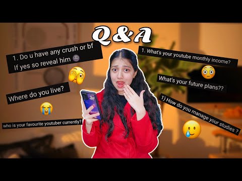 ANSWERING ALL YOUR QUESTIONS🫣✨️🤩 *Q&A VIDEO* //Saanvi’s wonderland