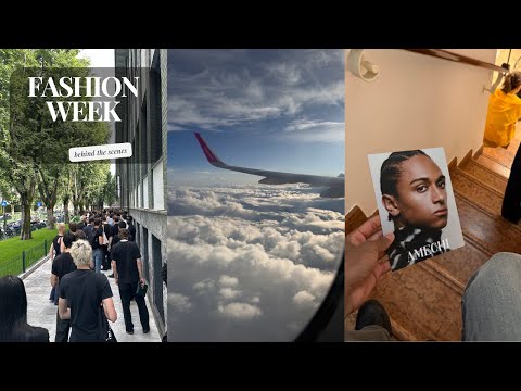 What it's like to be a MODEL during Milan Fashion Week Vlog | Model Adventures