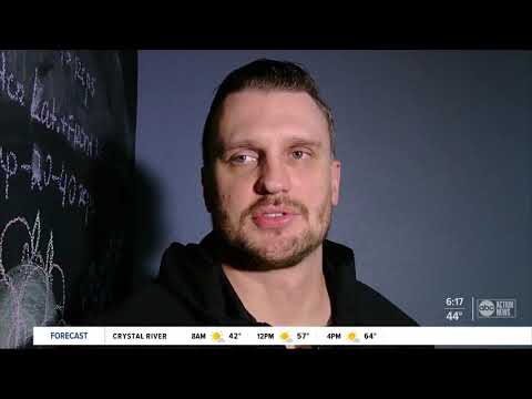 Former Tampa Bay Lightning star Nikita Alekseev training to become a firefighter