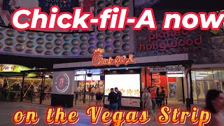 Chick fil A now on the Las Vegas Strip