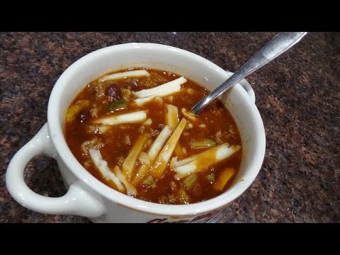 Ground Beef Black Bean Soup