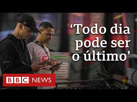Os riscos e as recompensas do trabalho como entregador de bike