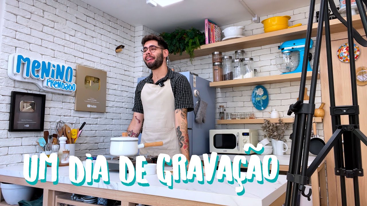 VLOG UM DIA DE GRAVAÇÃO | QUEM COME TODAS AS RECEITAS?