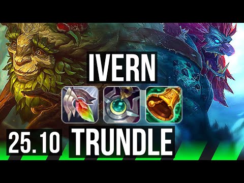 IVERN vs TRUNDLE (JGL) | 7/0/16, Godlike | EUW Grandmaster | 25.10