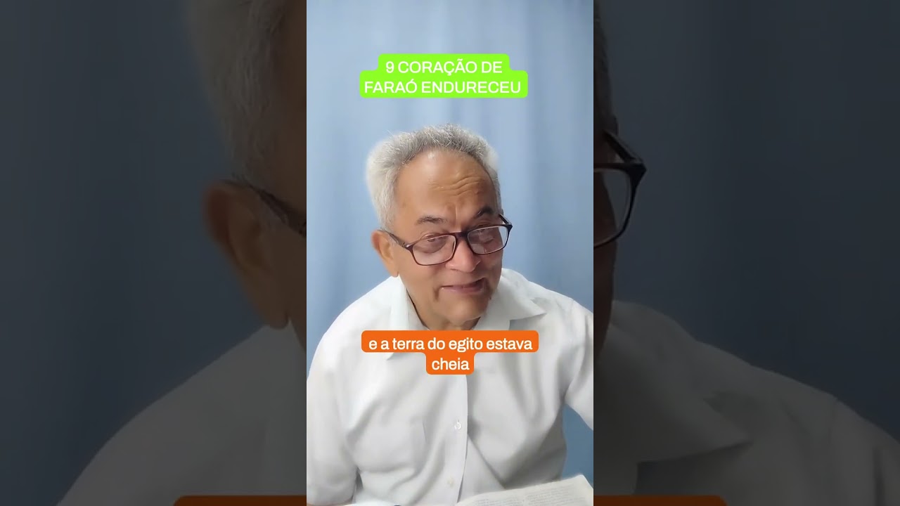 ENDURECEU O CORAÇÃO DE FARAÓ