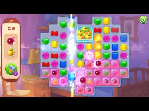 HOMESCAPES - Level 54. Gameplay