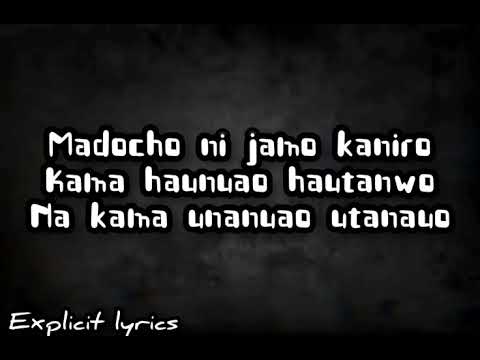 NGUMI NI JAMO LYRICS VIDEO -STOOPID BOY FT MADOCHO FT PINGO FT LIYETIN ( 720 X 1104 )
