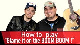 Black Stone Cherry - &quot;Blame it on the Boom Boom&quot; How to play - School of Rock
