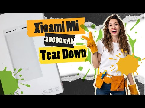 Xiaomi Mi Power Bank 30,000mAh Tear Down