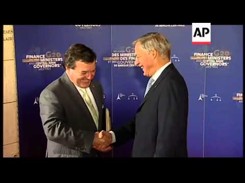 Ministros das Finanças do G20 realizam mesa redonda em Bercy