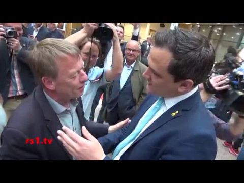 2017-05-15 NRW Wahl - Sven Wolf (SPD) & Jens Nettekoven (CDU)