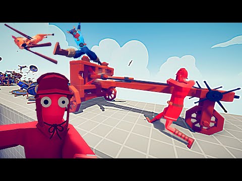 100x RANDOM UNITS VS EVERY GOD BALLISTA EPIC FIGHT 😮 #tabs