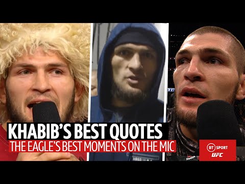 Khabib's best quotes! | Respect, Conor McGregor, and Liverpool